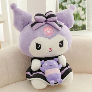 Anime Kuromi Plush Toy Doll Cartoon Large Stuffed Toys Pillow Cushion Xmas Gift - Picture 1 of 17