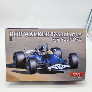 EBBRO Model Rob Walker Team Lotus Type 72c 1970 1/20 New Open Box Free Shipping - Picture 1 of 16