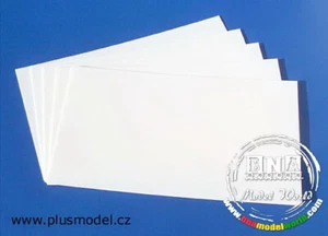Plus Model #070 Styrene Sheet - Thickness 0.2mm (2 Sheets) - Picture 1 of 1