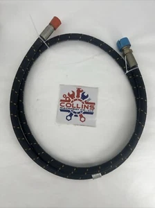 Conjunto de manguera hidráulica resistente a la abrasión Parker de 6 pies 10 pulgadas 451AR6 - Imagen 1 de 5