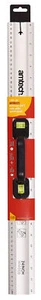 Heavy Duty 24" 600Mm Aluminium Rule With Spirit Level Construction Builder Diy - Picture 1 of 3