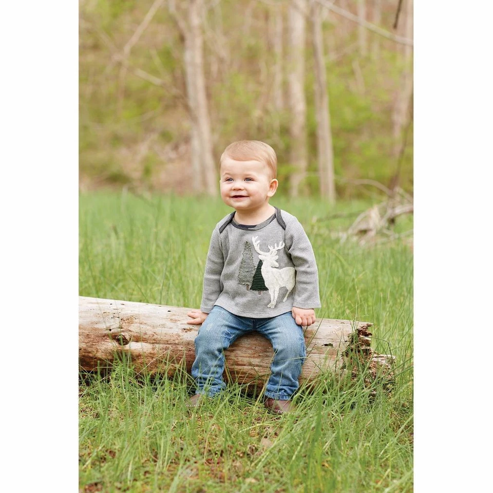 Mud Pie Camuflado Bebé Niños Ciervo Ciervo Todo en Uno Crawler Body Camisa Nuevo Foto 1 de 1