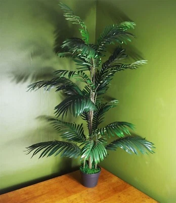Extra Large Palm Tree Artificial Leaf Design Indoor Display Palm Tree 140cm - Image 1 of 4