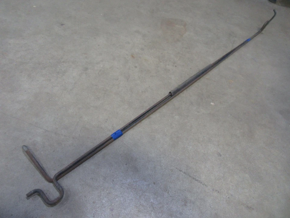 1955 Cadillac Fleetwood Limousine trunk lid torsion rod pair set supports  - Image 1 of 1