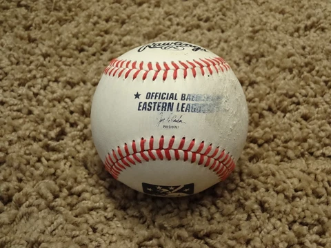 Rawlings Official MINOR LEAGUE Baseball~EASTERN LEAGUE~Game Used Cover