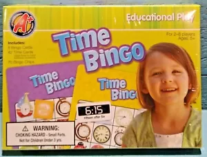 2010 Creative Edge TIME BINGO Educational Play Learning Game NEW FREE SHIPPING! - Picture 1 of 5