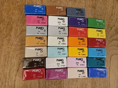 Mixed Lot Polymer Clay 27 Fimo & 26 Others New Sealed  - Image 1 of 2
