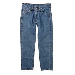 Levi’s 505 Regular Fit Straight Leg Denim Jeans Medium Wash Mens 29x30 - Picture 1 of 7