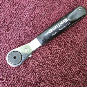 Craftsman Offset Reversible Ratcheting Screwdriver Bit Wrench 41716 USA - Picture 1 of 4