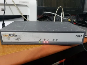 One Access 1424 SHDSL 2P ROUTER (Ethernet Access Device) with Power Adapter - Picture 1 of 6