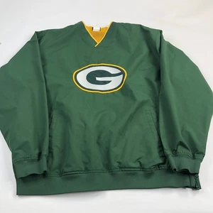 NFL Team Apparel Green Bay Packers Pullover Jacket Men's Size XL EUC - Picture 1 of 6