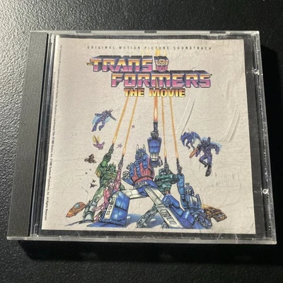 TRANSFORMERS THE MOVIE CD - Original Soundtrack First Edition 1986 Hasbro TESTED - Image 1 of 4