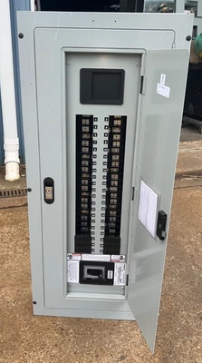 SIEMENS 250 AMP MAIN BREAKER 42 CKT PANELBOARD 208Y/120 VAC P1C42FX250ATST - Image 1 of 4