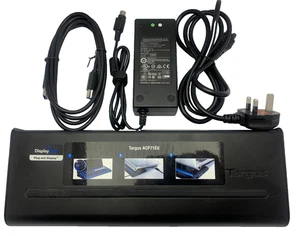 Targus ACP71EU Universale 3.0 DV Docking Station Con Alimentatore 19.5V 6.15A - Afbeelding 1 van 8