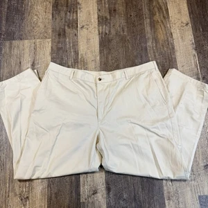 Van Heusen Off White 100% Cotton Chino Pants Size 44/30 - Picture 1 of 5