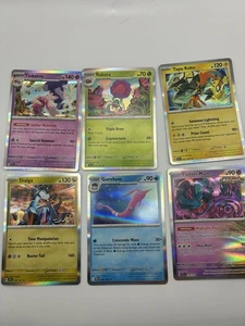 Pokémon Lot x6 Holo/Reverse Cards – Tapu Koko, Dialga, Flutter Mane + More - Foto 1 di 2