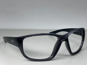 Ray Ban Sunglasses Frame Italy RB4300 705/71 Black 63-18-130 3N Wrap FRAMES ONLY - Picture 1 of 16