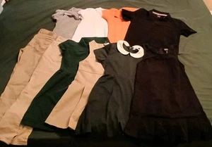 Girls School Uniform Lot Size 6-8 – 10 Pc Bundle – Back to School - Picture 1 of 7
