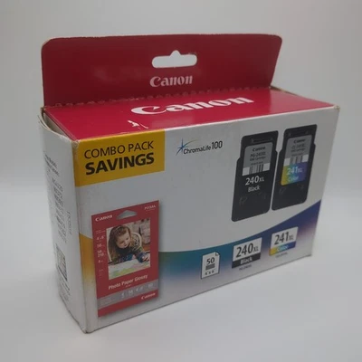 Tinta y papel fotográfico Canon ChromaLife 100 (240XL, 241XL, PG-240XL, CLI-241XL) Foto 1 de 4
