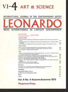 Leonardo (Vol 6, No. 4, Autumn 1973) - Picture 1 of 1