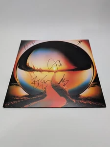 CAGE THE ELEPHANT Autographed Neon Pill Vinyl LP Milky Clear SIGNED IN-HAND - Picture 1 of 6