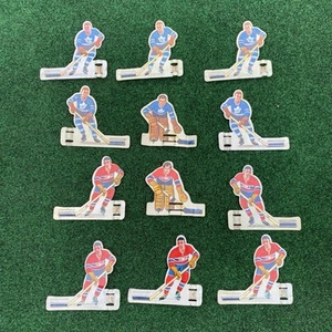 Jugadores de hockey de mesa de metal vintage Toronto Maple Leafs y Montreal Canadiens - Imagen 1 de 24