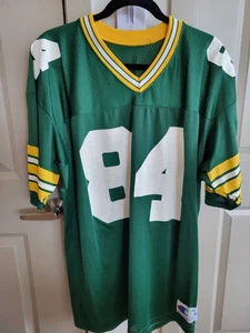 Sterling Sharpe #84 HOF Vintage Champion Jersey Size 48 GREEN BAY PACKERS - Picture 1 of 7