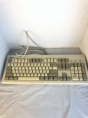 Dell Keyboard Model SK-1000REW Quietkey PS/2 Wired Vintage - Image 1 of 4