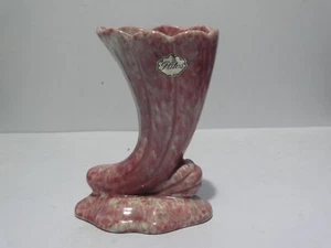 VINTAGE AUSTRALIAN POTTERY PATES CORNUCOPIA VASE - Bild 1 von 6