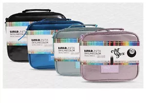 ART BOX LUXURY TINTA UNITA SOLO 2 COLORI GLITTER SUPER-OFFERTA MAXI ASTUCCIO - Foto 1 di 5