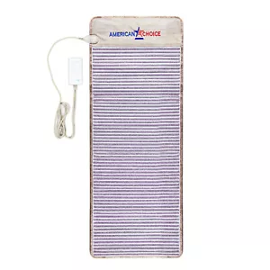 American Choice FIR Infrared Amethyst Heating Pad Pain Relief 74 x 28 - Picture 1 of 10