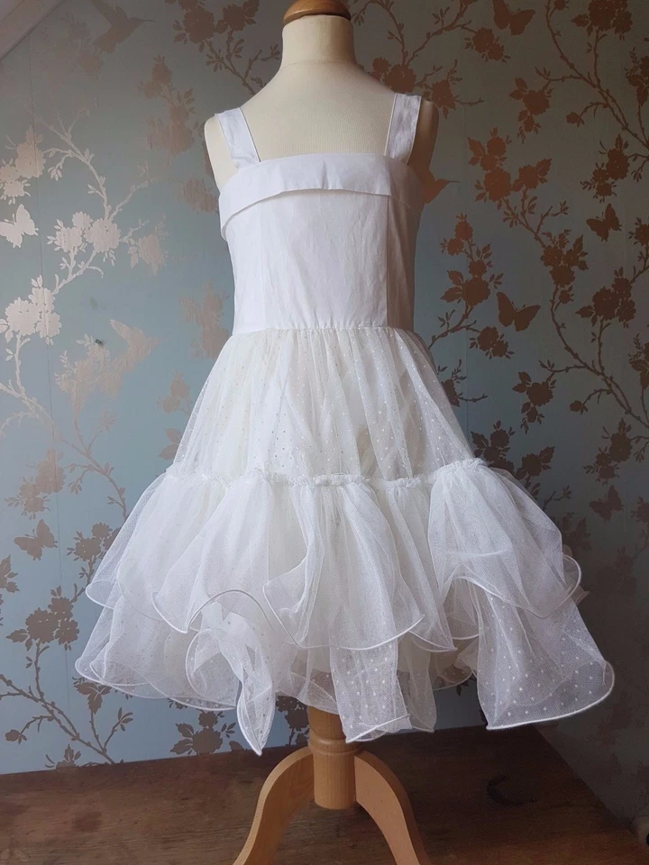 SALE Jottum dress SILVA white size 140 - 10 agan communion wedding party  - Image 1 of 4
