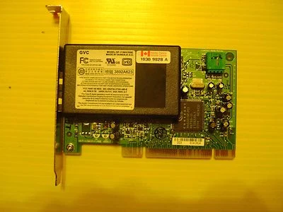 Dell Dimension 4100 8100 969NU GVC SF-1156IV/R9E V.92 56K PCI Modem - Image 1 of 4