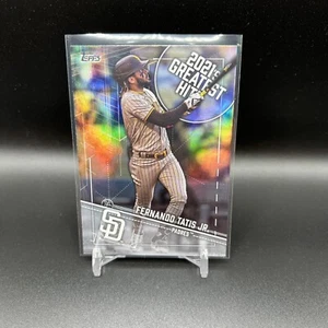 2022 Topps Series 1 Fernando Tatis Jr. #21GH-17 "2021 Greatest Hits" Insert - Picture 1 of 2