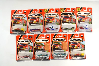 Matchbox Hydro Buggy Rapids Raft Ice Breaker Hovercraft Diecast Car Lot of 9 New - Image 1 of 4