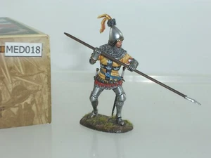 ERSTE LEGION MED018 MITTELALTERLICHER RITTER VALERAN DE RAINEVAL KAMPF MIT SPEER - Bild 1 von 2