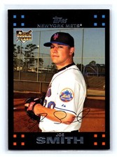 2007 Topps #639 Joe Smith Rookie New York Mets Mint