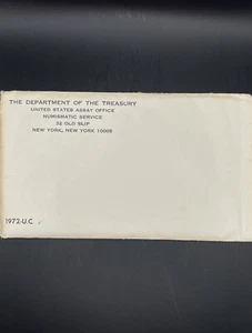 1972 P & D US Mint Set USA OVP Regierungsverpackung - Cello - Bild 1 von 5