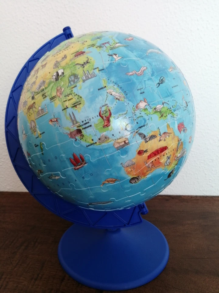 Puzzle 3D Globo 180 pezzi Ravensburger - Immagine 1 di 3
