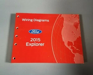2015 Ford Explorer Original Factory Wiring Diagrams Shop Manual #F1 - Picture 1 of 2