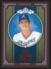 2005 Donruss Diamond Kings Framed Red #280 Dale Murphy - Atlanta Braves