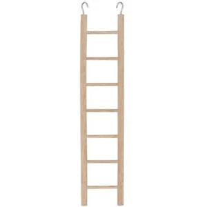 Scala in legno per parrocchetti e uccellini 24 26 32 cm J8 scala accessori gabbia - Foto 1 di 1