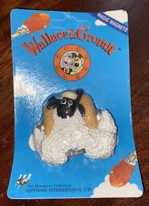 VINTAGE WALLACE UND GROMIT - SHAUN DAS SCHAF KÜHLSCHRANKMAGNET - SHEEP WASH - NEU - Bild 1 von 1