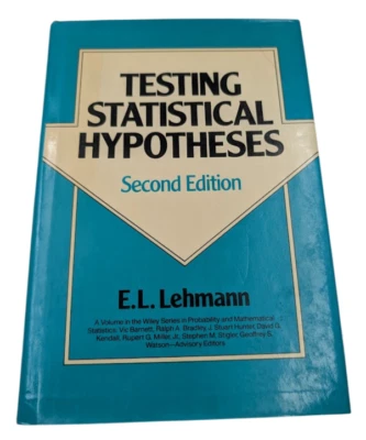 Testing Statistical Hypotheses by E.L. Lehmann (Hardcover, 1983) w/ dust jacket - Image 1 of 4