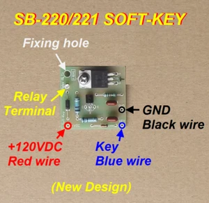 HEATHKIT SB-220/221/HL-2200 - Interfejs miękkiego klucza - Zdjęcie 1 z 10