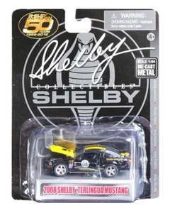 Shelby Collectibles 1/64 2008 Shelby Terlingua Mustang #08 Black and Yellow B1 - Bild 1 von 1