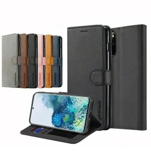 For Samsung Galaxy S10 S9 S8 Note 8 9 10 Plus 20 Ultra Wallet Case Leather Cover - Picture 1 of 30