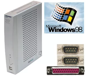 Mini Computer PC 1Ghz Windows 98SE 40GB Ide HDD RS-232 Serial Lpt Parallel TC50 - Picture 1 of 1