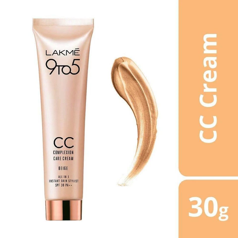 Lakme CC Cream Complexion Care Cream SPF 30 Shade Beige - 30 ml Foto 1 de 1