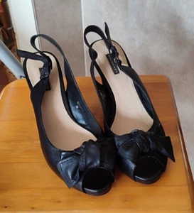 Damen Sommer Sandalen Elegant, Gr. 39, Leder - Bild 1 von 3